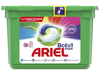 Капсулы для стирки ARIEL Color 15х23,8г