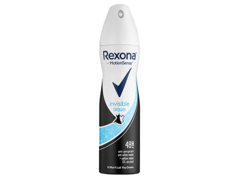 Антиперспірант-спрей жіночий Rexona MotionSense Invisible Прозорий кристал 150мл