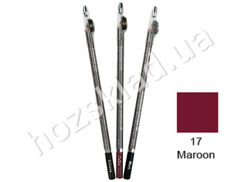 Олівець з точилкою Jovial Luxe ML-190 №17 темно-бордовий