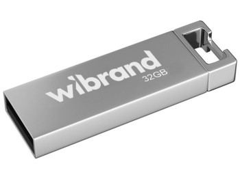 USB флеш-накопичувач Wibrand 32gb Chameleon Колір Срібло
