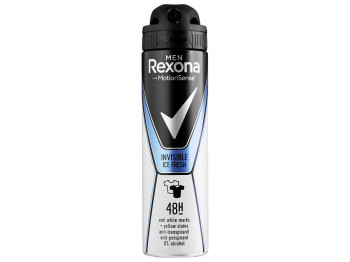 Антиперспірант аерозоль Rexona men "Прозорий лід" 48г 150мл