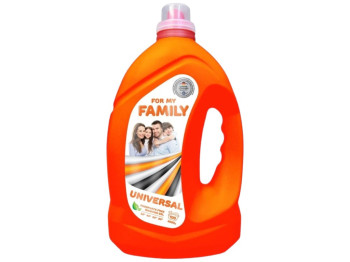 Гель для стирки For My Family Universal, универсальный, бесфосфатный, 100 циклов, 4кг