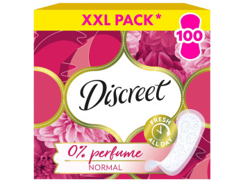 Прокладки ежедневные Discreet Normal, 2 капли, 100шт