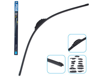 Щітка склоочищувача безкаркасна VITOL ULTRA 30", 75см, 13 адаптерів (VU-30750)