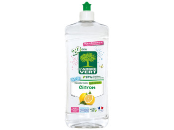 Гель для миття посуду L’Arbre Vert Lemon, гіпоалергенний, 750 мл