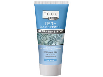 Гель після гоління Cool Men Ultrasensitive антистрес, для чутливої ??шкіри 50мл