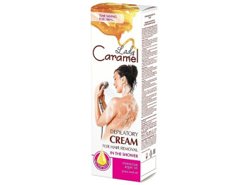 Крем для депіляції в душі Lady Caramel, з олією виноградних кісточок, 100мл