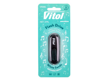 Освіжувач повітря Vitol Flash Drive White Sands, флеш-дизайн