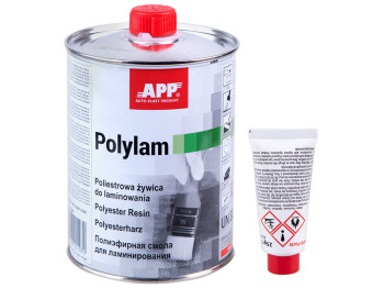 Смола (поліестрова) для ламінування APP Polylam з утв. 975г+25г (010801)