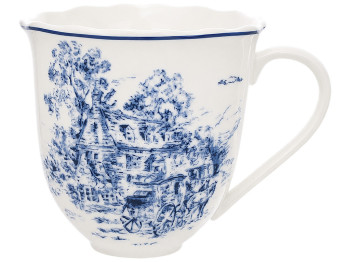 Кухоль порцеляновий Heritage Toile Collection Blue, 350 мл