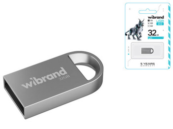 USB флеш-накопичувач Wibrand 32gb Lynx Колір Срібло