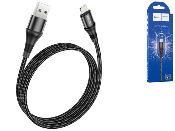Кабель USB Hoco X50 Excellent Lightning, Чорний