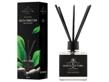 Ароматизатор жидкий для дома/офиса Tasotti Reed diffuser, Green Connection, 100мл