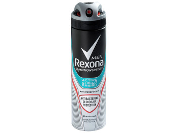 Антиперспірант-аерозоль для чоловіків Rexona men "Антибактеріальна свіжість" 48г 150мл