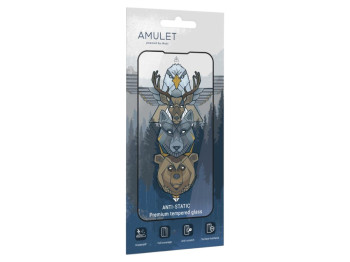 Захисне скло Amulet 2.5D HD Antistatic для Samsung A14 5G/A14/M14 5G, колір чорний