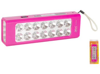 Ліхтарик-лампа світлодіодний акумуляторний Yajia 3 + 14LED 450mAh 1W