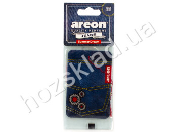 Освежитель воздуха AREON сухой листик "Джинс" Summer dream 66740