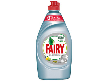 Средство для мытья посуды FAIRY Platinum Лимон и лайм 430мл