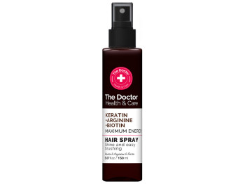 Спрей The Doctor Health & Care Keratin + Arginine + Biotin Maximum Energy, 150мл