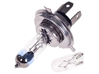 Лампи Pulso галогенні H4, P43T 12v60, 55w+50% X-treme Vision, plastic box