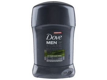Антиперспирант-карандаш Dove men+care elements "Свежесть минералов и шалфея" 48ч 50мл