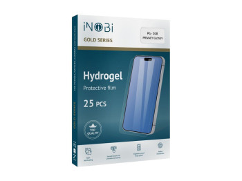 Гідрогель плівка iNobi GOLD PG-018 Korean, глянсова, приватна, 180×120мм (ціна за 25шт)