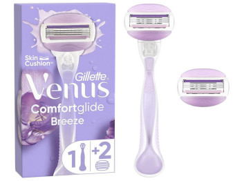 Бритва з 3 лезами Gillette Venus ComfortGlide Breeze з 1 змінною касетою