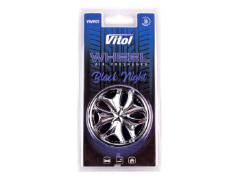 Освіжувач повітря Vitol Wheel Black Night, ароматизовані гранули