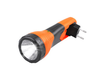 Ліхтарик Luxury 209, 1 LED, акумуляторний, вбудоване ЗУ 220V (Yajia)