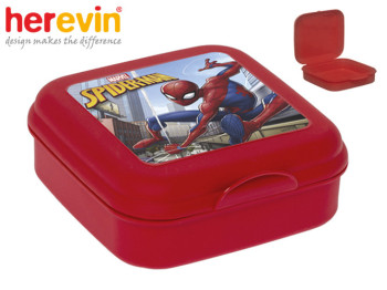Ланч-бокс для бутербродів Herevin "Spiderman 2" 14х14х5см 56169