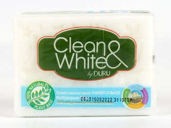 Мыло хозяйственное Duru - Clean&White "Универсальное" 125гр