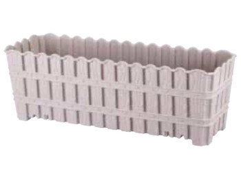 Горшок для цветов Violet House Bamboo Balcony Mix, с дренажем, 65см, 8690068712360