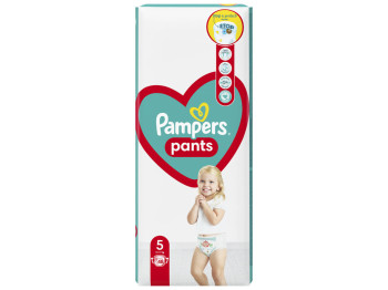 Підгузки-трусики Pampers Pants, одноразові, розмір 5, 12-17кг, 48шт