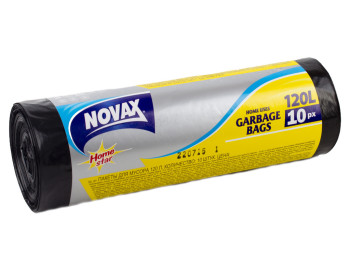 Пакети для сміття 120л "Novax" Home Star 10шт