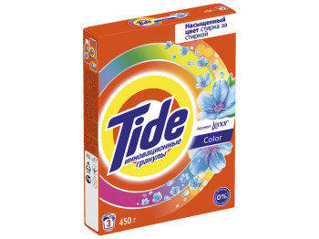 Стиральный порошок автомат TIDE Color с ароматом Lenor 450г