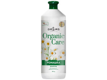 Шампунь для волос Dalas Organic Care Ромашка, без силиконов и парабенов, 900мл
