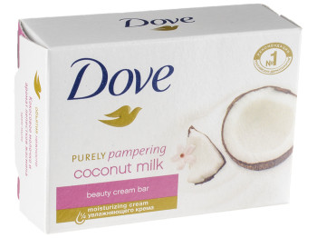 Крем-мыло Dove "Кокосовое молочко и лепестки жасмина" для питания и увлажнения кожи лица и рук 135г