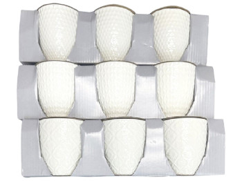 Набір чашок White, 260мл (ціна за набір 3шт)