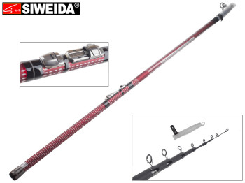 Удочка Siweida "Havok" карбон IM6, 8 колец, 6-секционная 6м, 5-20г