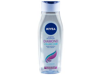 Шампунь-догляд Nivea "Сяйво і об'єм" для тонкого волосся, позбавленого блиску 400мл