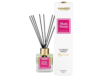 Аромадиффузор Winso ultimate white, musk peony, 100 мл.