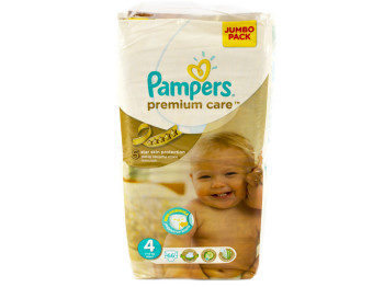Підгузки Pampers "Prem. Care Maxi" (7-14 кг) 66шт
