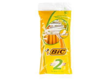 Станки для гоління Bic "Sensitive 2" 2 леза (ціна за набір 5шт)