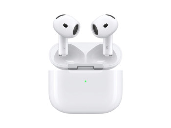 Bluetooth стерео гарнітура Apple AirPods 4 copy (чіп Jerry), bluetooth 5.3, ANC, сенсор, 250mAh