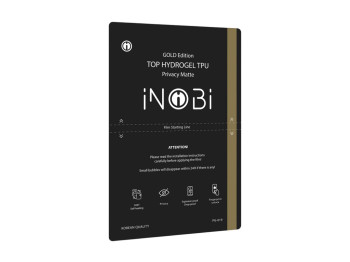 Гідрогель плівка iNobi GOLD PG-019, матова, приватна, 180×120мм (ціна за 25шт)