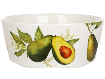 Салатник Avocado Garden, порцеляновий, різнокольоровий, 1,8 л