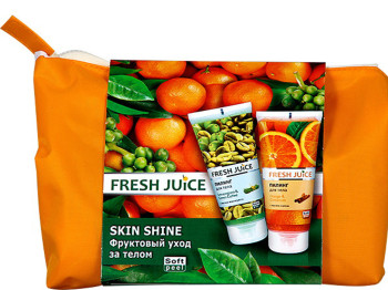 Косметический набор Fresh juice "Skin shine"
