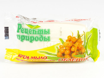 Крем-мыло космет. твердое "Рецепты природы" "Облепиха" 100гр