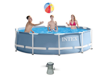 Басейн каркасний круглий Prism Frame. Intex 26702