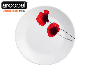Тарілка десертна склокерамічна Arcopal Bertille 18см 39718